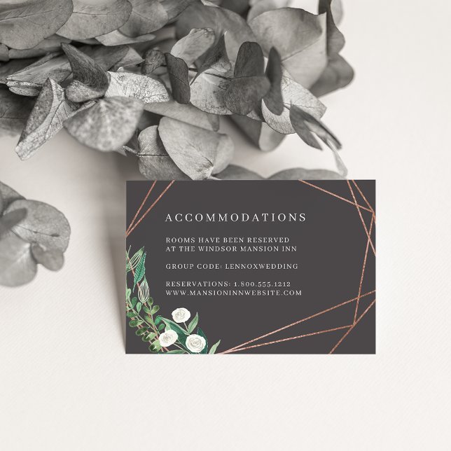 Greenhouse | Wedding Hotel Accommodations Enclosure Card (Creator Uploaded)