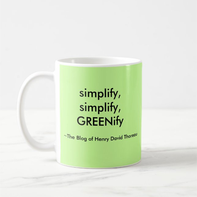 Greenify Mug (Left)