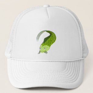 Greenish Fish Trucker Hat
