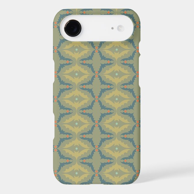Greenish Retro Vintage Pattern (Back)