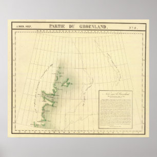 Greenland Atlas Map Poster