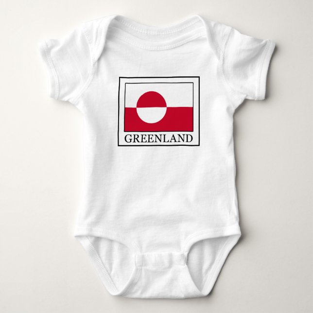 Greenland Baby Bodysuit (Front)