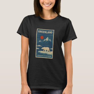Greenland Beautiful Landscape Trip to Greenland To T-Shirt