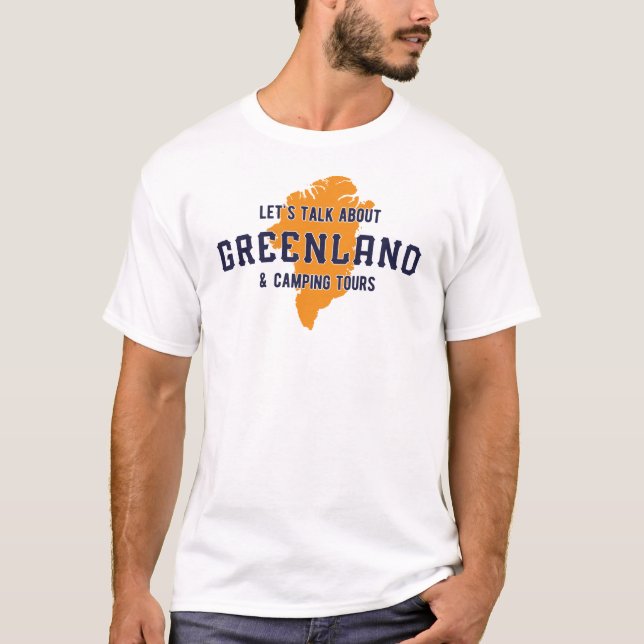 Greenland & Camping Tours T-Shirt (Front)