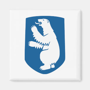 Greenland coat arms country symbol emblem flag den magnet