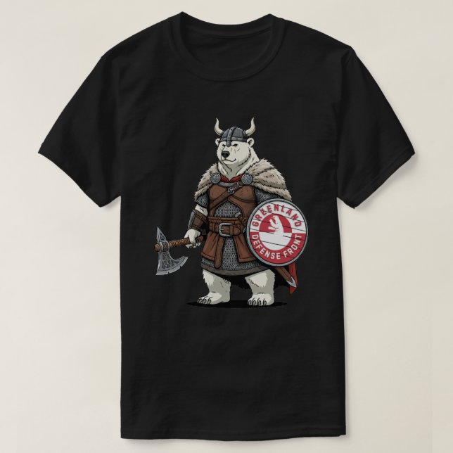 Greenland Defence Front T-Shirt (Design Front)