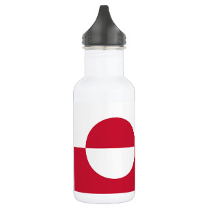 Greenland Flag 532 Ml Water Bottle