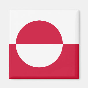 Greenland Flag GL Magnet