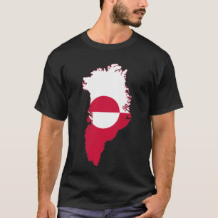Greenland- flag in country T-Shirt