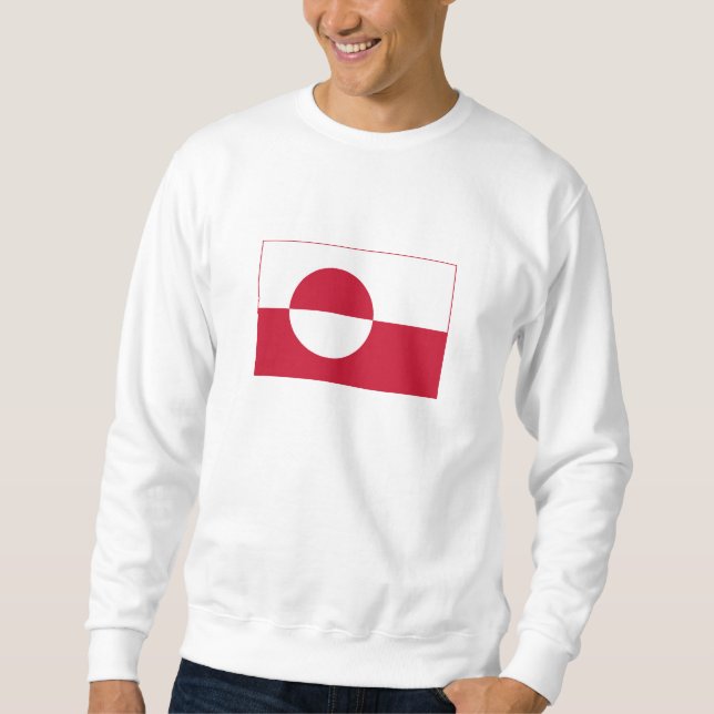 Greenland Flag Sweatshirt (Front)