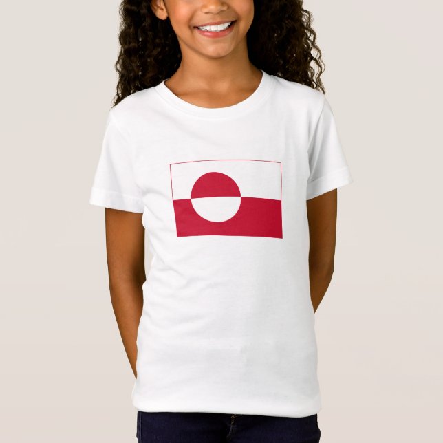 Greenland Flag T-Shirt (Front)
