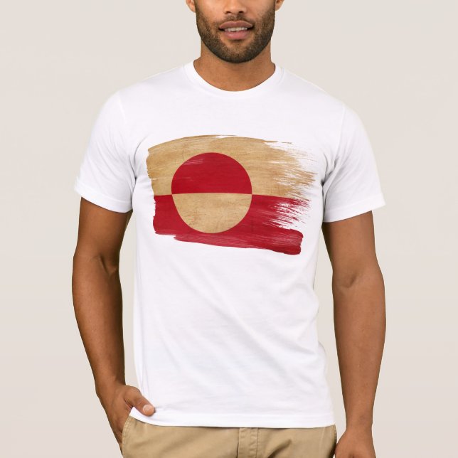 Greenland Flag T-Shirt (Front)