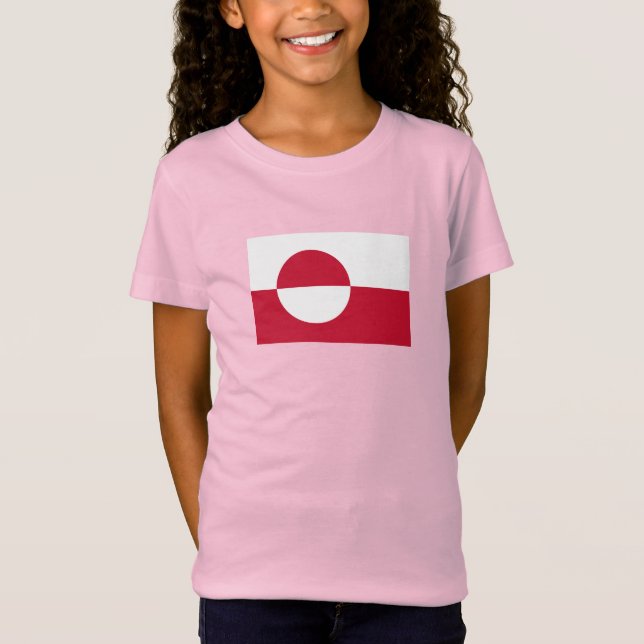 Greenland Flag T-Shirt (Front)