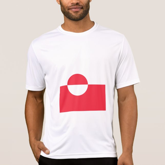 Greenland flag T-Shirt (Front)