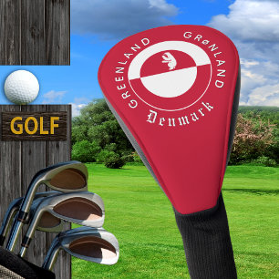 Greenland Golf Head Cover, Bear, Greenland Flag Cover