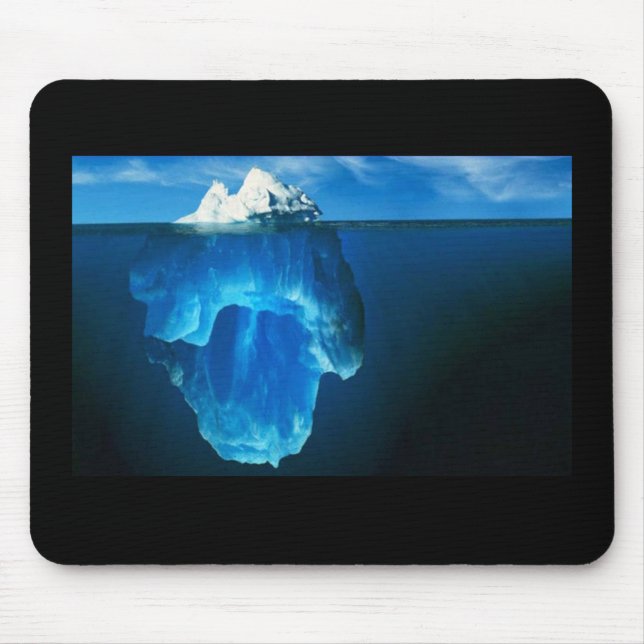 Greenland Iceburg Mouse Pad (Front)