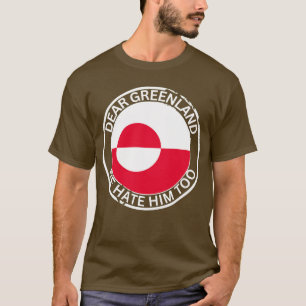 Greenland Is Not For Sale Support Denmark T-Shirt
