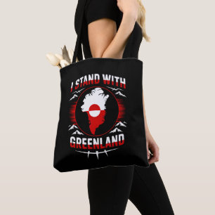 Greenland is not for sale tote bag