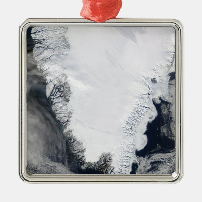 Greenland Metal Tree Decoration (Front)