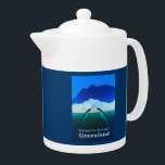 Greenland - Narwhal<br><div class="desc">Whales with spears. Two male narwhal "tusking, " crossing their tusks, with sea ice and the mainland of Greenland in the background. Text reading "Greenland" and "Kalaallit Nunaat" (Greenland in Greenlandic) also appears. The purpose of tusking, a common activity during warmer parts of the year, is unknown. It may be...</div>