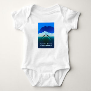 Greenland - Narwhal Baby Bodysuit