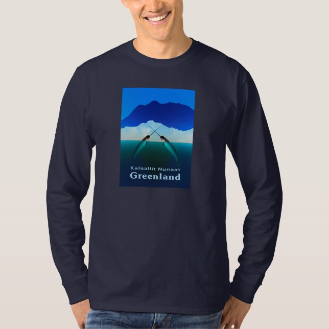 Greenland - Narwhal T-Shirt (Front)