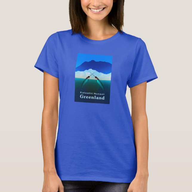 Greenland - Narwhal T-Shirt (Front)