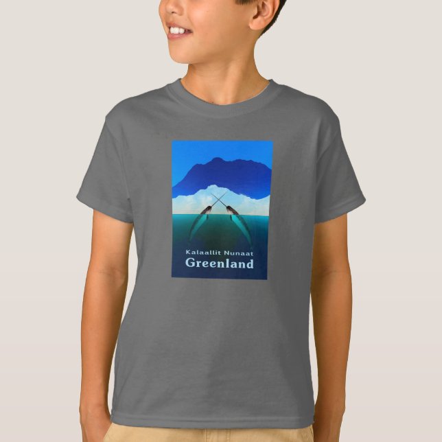 Greenland - Narwhal T-Shirt (Front)