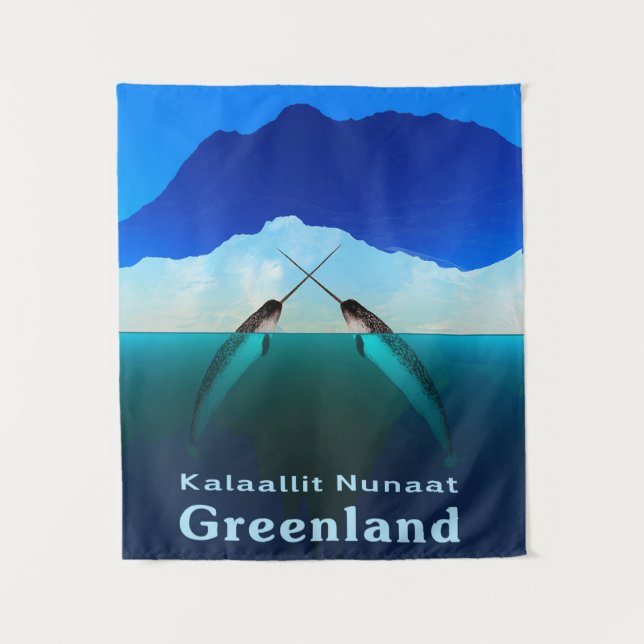 Greenland - Narwhal Tapestry (Front)
