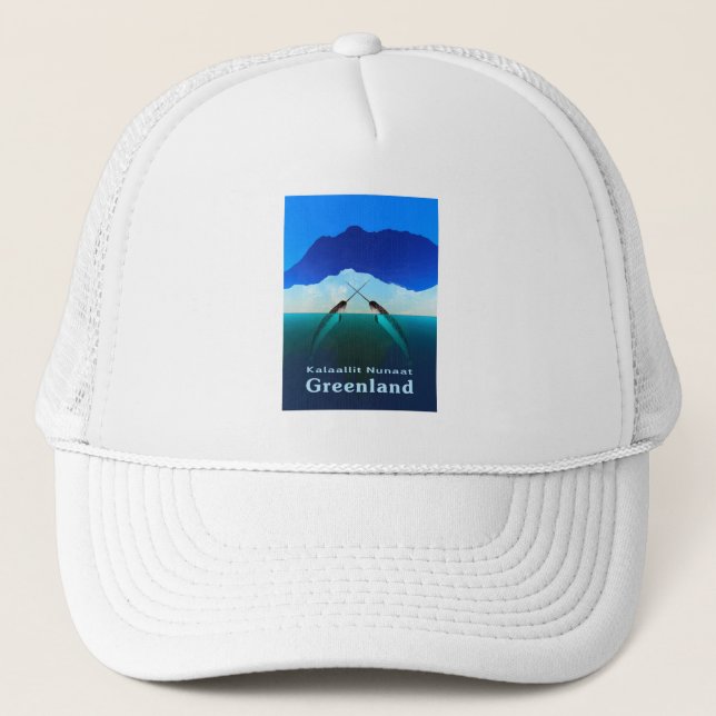 Greenland - Narwhal Trucker Hat (Front)