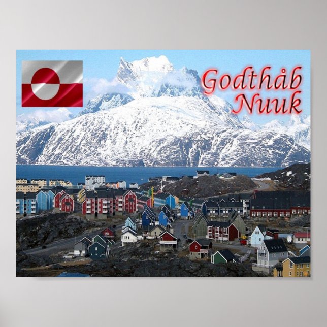 Greenland - Nuuk City - Poster (Front)
