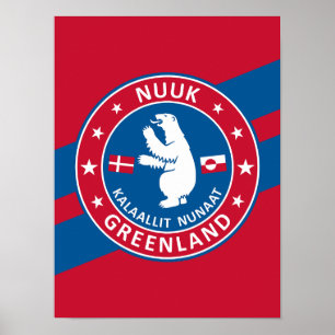 Greenland Nuuk Poster