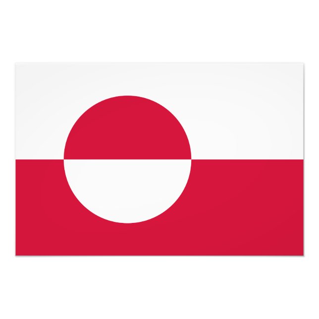 Greenland Photo Print (Front)