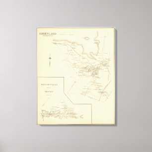 Greenland, Rockingham Co Canvas Print