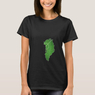 Greenland Soccer Football Court T-Shirt