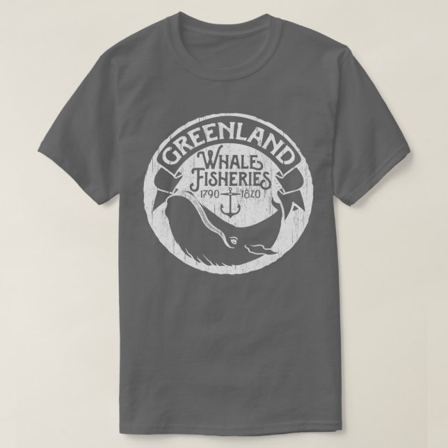 Greenland Whale Fisheries T-Shirt (Design Front)