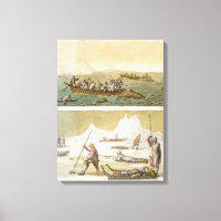 Greenland: Whale fishing and Seal hunting, from 'L