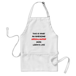 greenlander mum, awesome standard apron