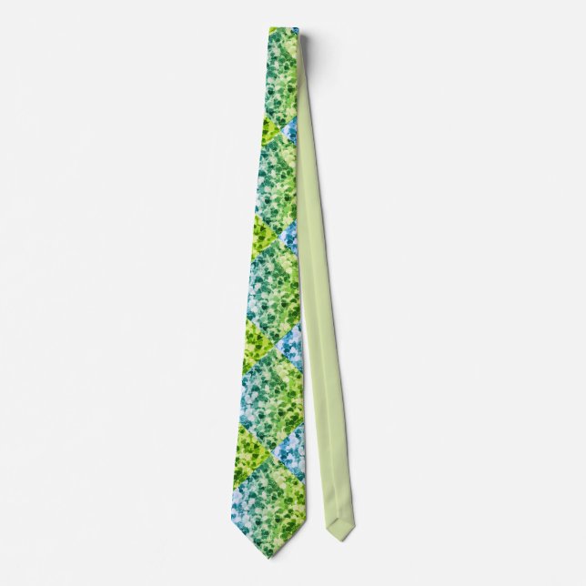 Greenleaf hearts tie (Front)