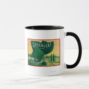 Greenleaf Lemon LabelWhittier, CA Mug