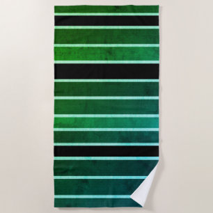 Greenleaf Stripes Beach Towel