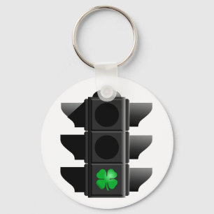 greenlight shamrock. key ring