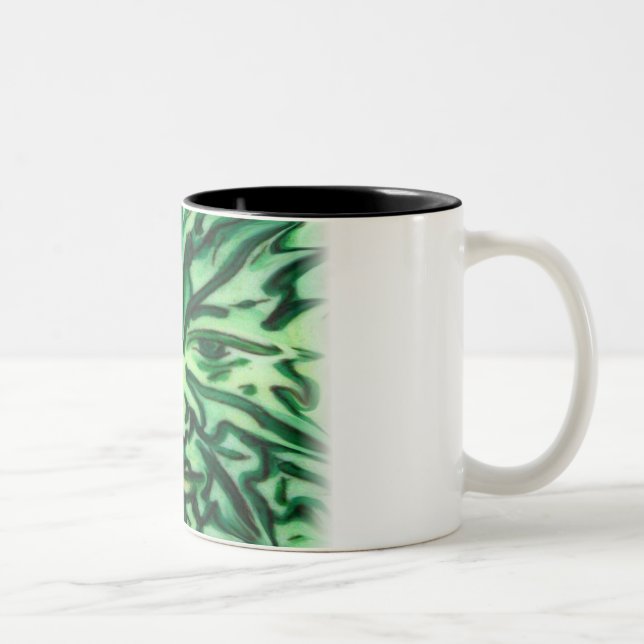 GreenMan Two-Tone Coffee Mug (Right)