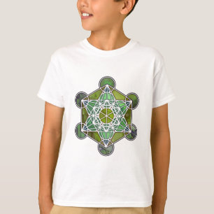 GreenMetatronCube T-Shirt
