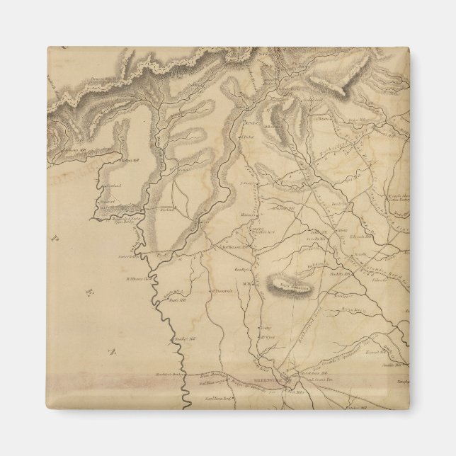 Greenville District, South Carolina Magnet (Front)