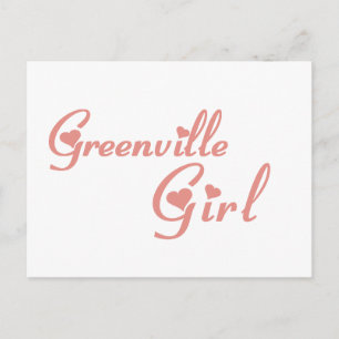Greenville Girl tee shirts Postcard