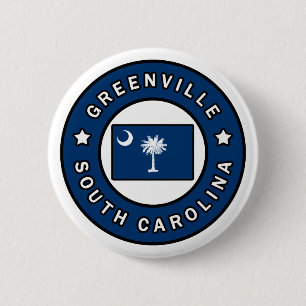 Greenville South Carolina 6 Cm Round Badge