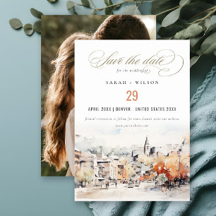 Greenville South Carolina Landscape Wedding Photo Save The Date