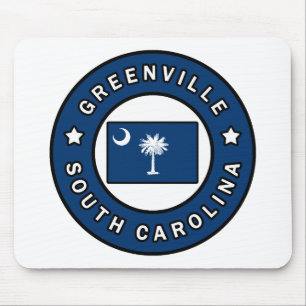 Greenville South Carolina Mouse Pad