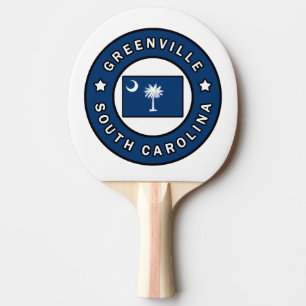 Greenville South Carolina Ping Pong Paddle